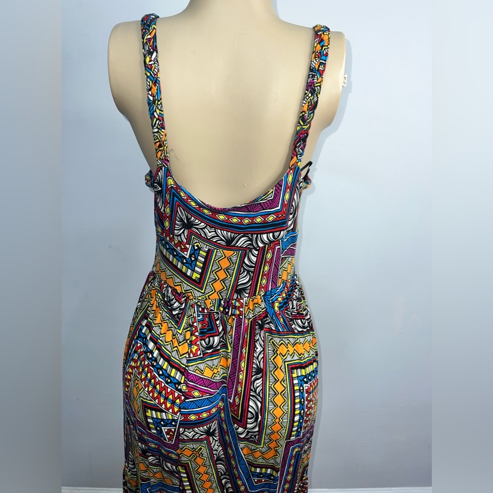 Spense sleeveless, colorful dress size large - Picture 7 of 9